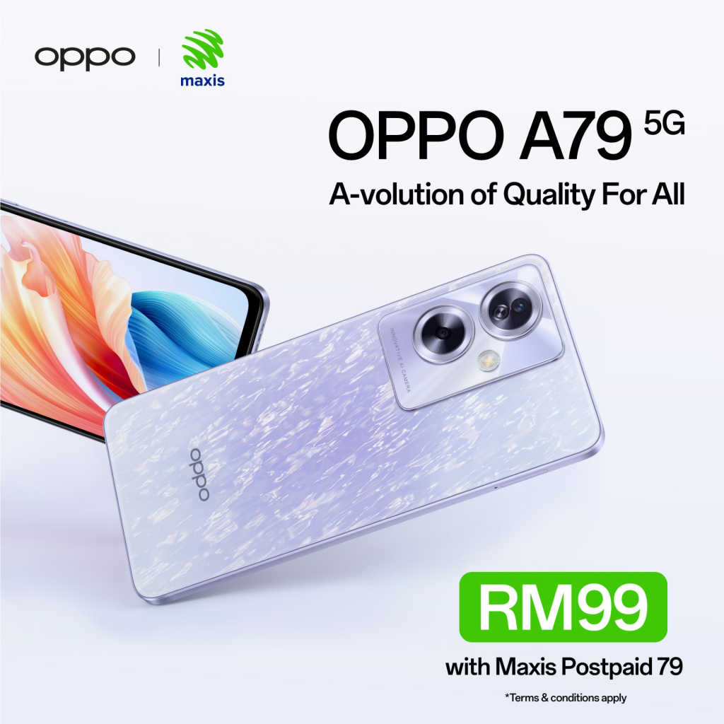 OPPO A79 5G Now Comes with Irresistible Packages at Maxis and ...